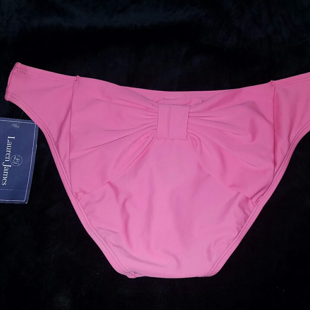 {NWT} Lauren James Bow Bikini bottoms